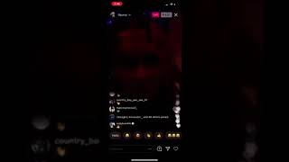 Lil Pump  Contacto  Instagram Live [upl. by Polad760]