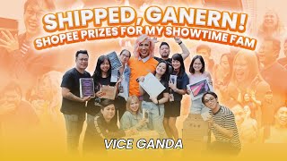 Shipped Ganern Shopee Prizes for my Showtime Fam  VICE GANDA [upl. by Neelrak]