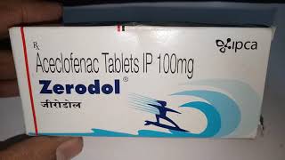 Zerodol 100mg Tablet  Uses Price Side Effects Composition in hindi [upl. by Hege]