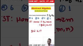 total number of homomorphism of fZ6 to Z12  trick to find homomorphism of fZn to Zm [upl. by Drislane201]