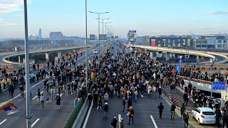 Demonstrationen gegen geplanten LithiumAbbau in Serbien  AFP [upl. by Iow358]