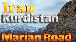 IranKurdistan Beautiful but extremely dangerous Marivan road [upl. by Carline649]