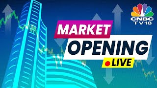 Market Opening LIVE  Sensex Nifty Open Marginally Lower Lupin RVNL Emami In Focus  CNBC TV18 [upl. by Skeie548]