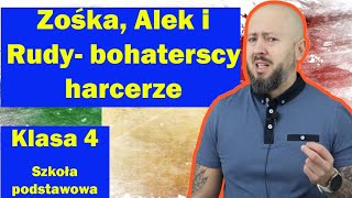 Klasa 4 Zośka Alek i Rudy bohaterscy harcerze II wojna światowa w telegraficznym skrócie [upl. by Dhu]