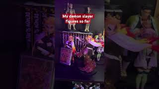 Showcasing some of my demon slayer figures unboxed on the channel [upl. by Abbe]