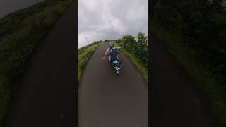 Insta 360 shooting on bike Bike riding on konkan region mumbai to goa in bike goatomumbai mumbai [upl. by Hsetim]