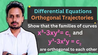 7 Differential Equations  Orthogonal Trajectories [upl. by Lucky]