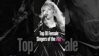 Top 10 Female Singers of the 70s top10 top10hits 70smusic [upl. by Atel22]