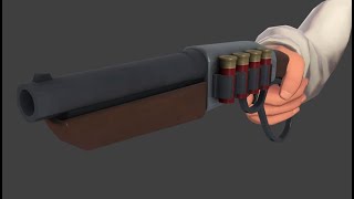 TF2C  One Handed Lever Action Animations [upl. by Inal]