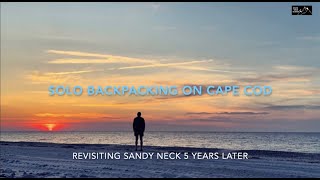 Solo Backpacking On Cape Cod [upl. by Ahsok]