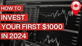 How to Invest your first 1000 in 2024 3 Free Sample Portfolios Growth Dividend amp Income Canada [upl. by Noach]