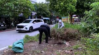 Residents Surprised by Our Volunteer Sidewalk Cleanup Restoring a Clean Pathway [upl. by Zandt]