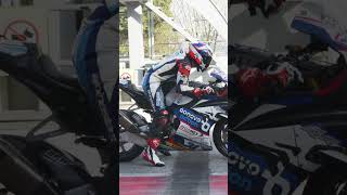 2023 BMW M1000RR Practice Start Barcelona 👀 [upl. by Mcknight670]