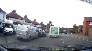 Inconsiderate Driving by ASDA Delivery Driver YK70EFA Coppice Road Arnold 2 Oct 2024 [upl. by Venita116]