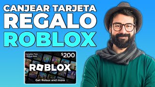 Cómo canjear una tarjeta de regalo de Roblox  2024 [upl. by Odab]