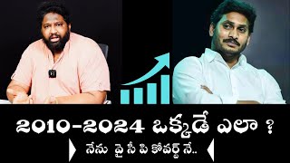 How did YS Jagan sustained individually till date Graph of YSJagan KKalyaan Dileep Sunkara [upl. by Sapers372]