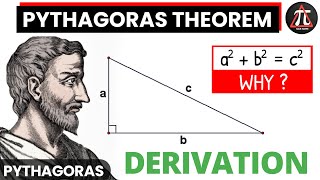 Proving Pythagoras Theorem  Step by step Proof [upl. by Comyns]