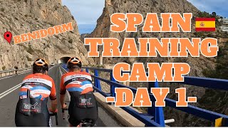 Spain Training Camp  Day 1 VLOG [upl. by Marigolda]