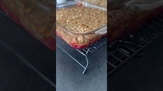 Rhubarb crisp recipe [upl. by Lielos]