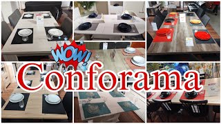 Arrivage Conforama nouveautés collection🚨des tables de manger 🌟✨💫💥 [upl. by Yesnek]