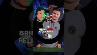 FELIPE NETO VS BRINO marblerace iacover brino felipeneto brunozor netolab [upl. by Jonell917]