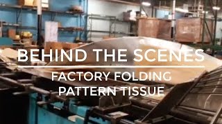 Behind the Scenes at the McCall Pattern Company Factory Folding [upl. by Heyward]