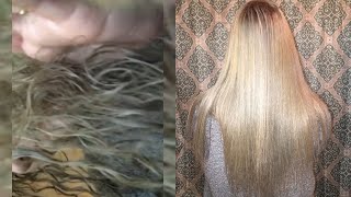 Using Wella toner T14 and 050 turned my hair green grey [upl. by Arnaud]