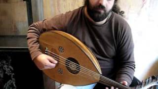 oud made by ILIAS KAPOUDAGLISKANAKIS restored by Dimitris Rapakousios video 1 [upl. by Sension]