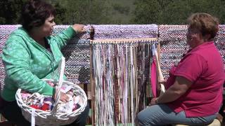 Rag Rug Weaving [upl. by Sidoney]