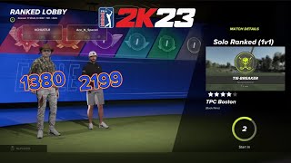 PGA 2K23 RANKED [upl. by Ireland157]