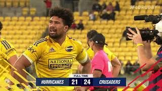 Hurricanes vs Crusaders  Highlights  2022 Super Rugby Pacific [upl. by Maram]