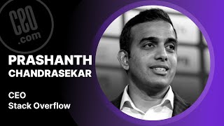 Stack Overflow CEO Prashanth Chandrasekar [upl. by Horowitz]