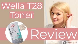 Wella T28 Toner  Review [upl. by Korrie864]