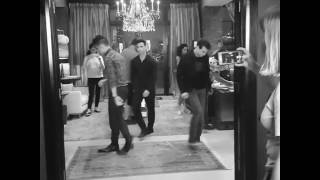 Harry Shum Jr  Alberto Rosende y David Castro bailando en el set de Shadowhunters [upl. by Emyle]