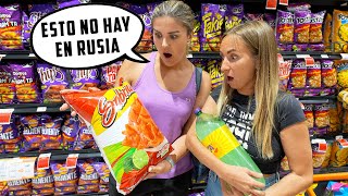 🇲🇽 RUSA CONOCE SUPERMERCADO EN MÉXICO POR PRIMERA VEZ  ESTÁ EN SHOCK 😱 [upl. by Enneire186]