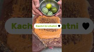 Desi style kachri ki chatni recipe desifood chutney smokychulha shorts ytshorts desiauthentic [upl. by Ralston]