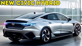 2025 Honda Civic Hybrid  NEW Redesign Interior and Exterior [upl. by Ennayelhsa779]