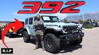 NEW Jeep Wrangler Rubicon 392 Final Edition The Last V8 Jeep Ever [upl. by Sonaj]