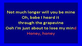 slits  heard it through the grapevine karaoke [upl. by Esialb]