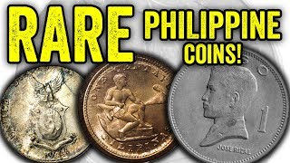 SUPER VALUABLE PHILIPPINE COINS WORTH BIG MONEY  WORLD COINS TO LOOK FOR IN YOUR COIN COLLECTION [upl. by Oniluap239]