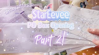 StarEevee Fanmail Unboxing PO Box Part 2 ✨ [upl. by Nodanrb]