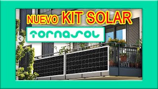 kit solar plug and play opiniones  Nuevo KIT SOLAR Autoinstalable Tornasol  2024 [upl. by Rebah]