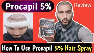 PROCAPIL How To Use Procapil 5 Hair Spray  Procapil 5 Review  Best for Hair Growth piligrow [upl. by Daisi]