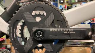 WHAT IS IN OUR STAND TODAY  Loose Rotor Aldhu Crankset  video 1 of 3 [upl. by Valenza858]