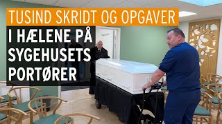 I hælene på Sygehus Sønderjyllands portører  Sygehuset Indefra [upl. by Budding568]