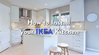 How to Install an Ikea Kitchen [upl. by Armalla954]