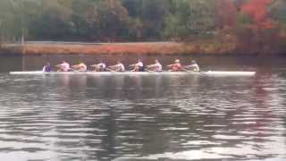 Great Sculling 8  training Thursday before HOCR 2014 [upl. by Nan]