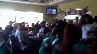 Mexicos goal vs Netherlands World Cup 2014 reaction [upl. by Ilatfan]