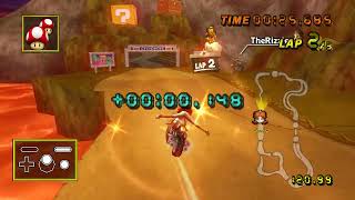 【CTGP 200cc WR】Grumble Volcano NoShortcut  116892  Hia [upl. by Yra]