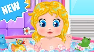 Barbie Game Cartoon  Baby Barbie Bedtime Shower  Baby Game For Kids [upl. by Aenert]